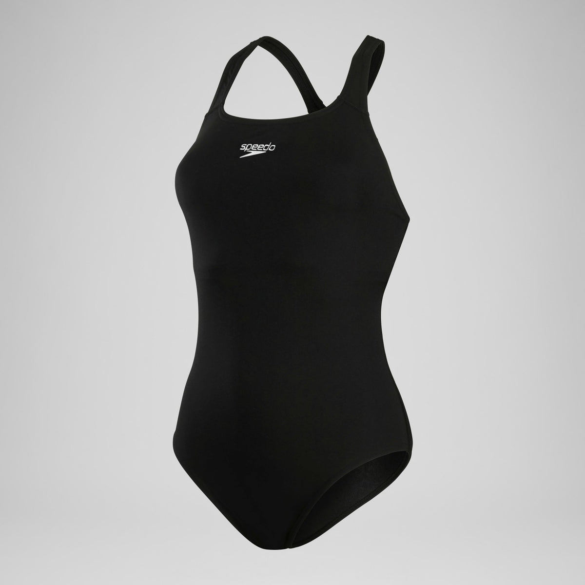 Speedo Endurance+ Essential Kickback Swimsuit Black