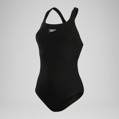 Speedo Endurance+ Essential Kickback Swimsuit Black