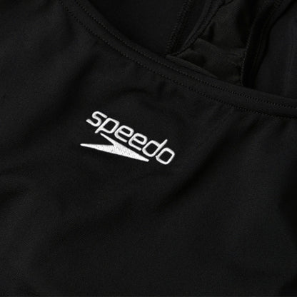 Speedo Endurance+ Essential Kickback Swimsuit Black