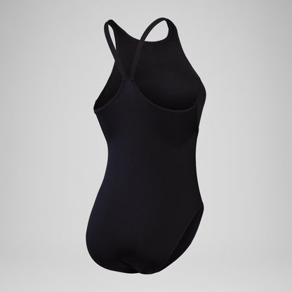 Speedo Endurance+ V Neck Swimsuit Black