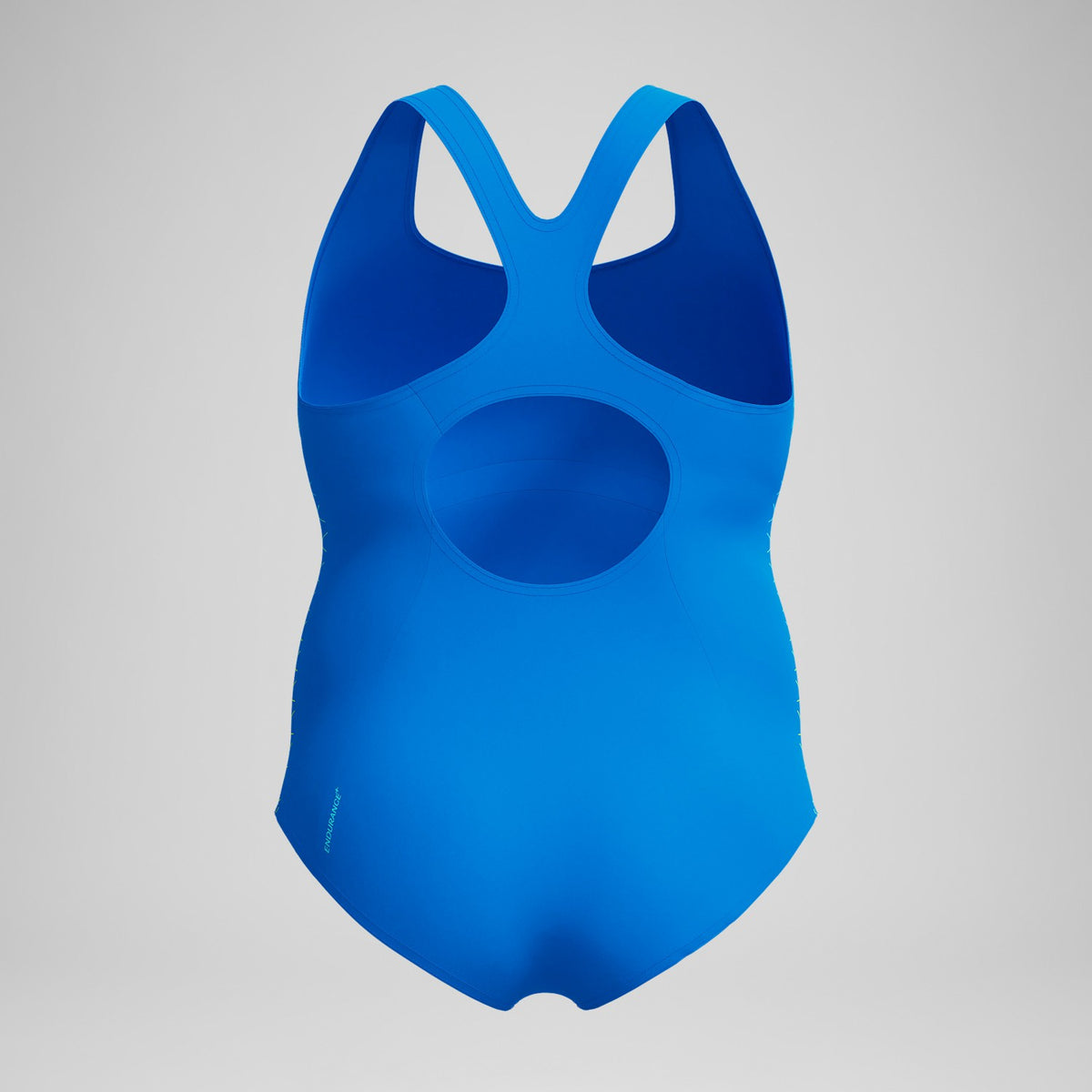 Speedo Plus Size Placement Medalist Swimsuit Blue