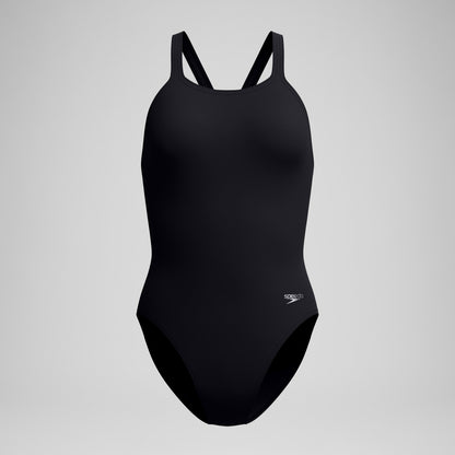 Speedo Club Training Leaderback Swimsuit Black