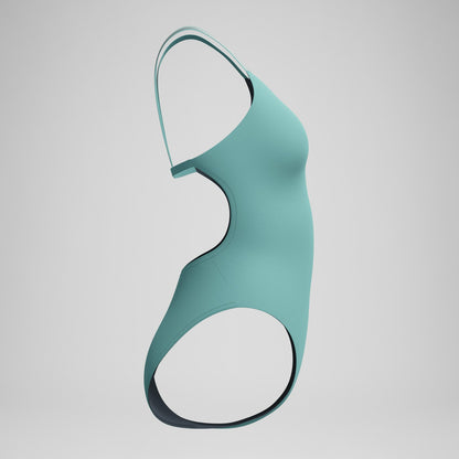 Speedo Vanquisher Active Back One Piece Storm Green