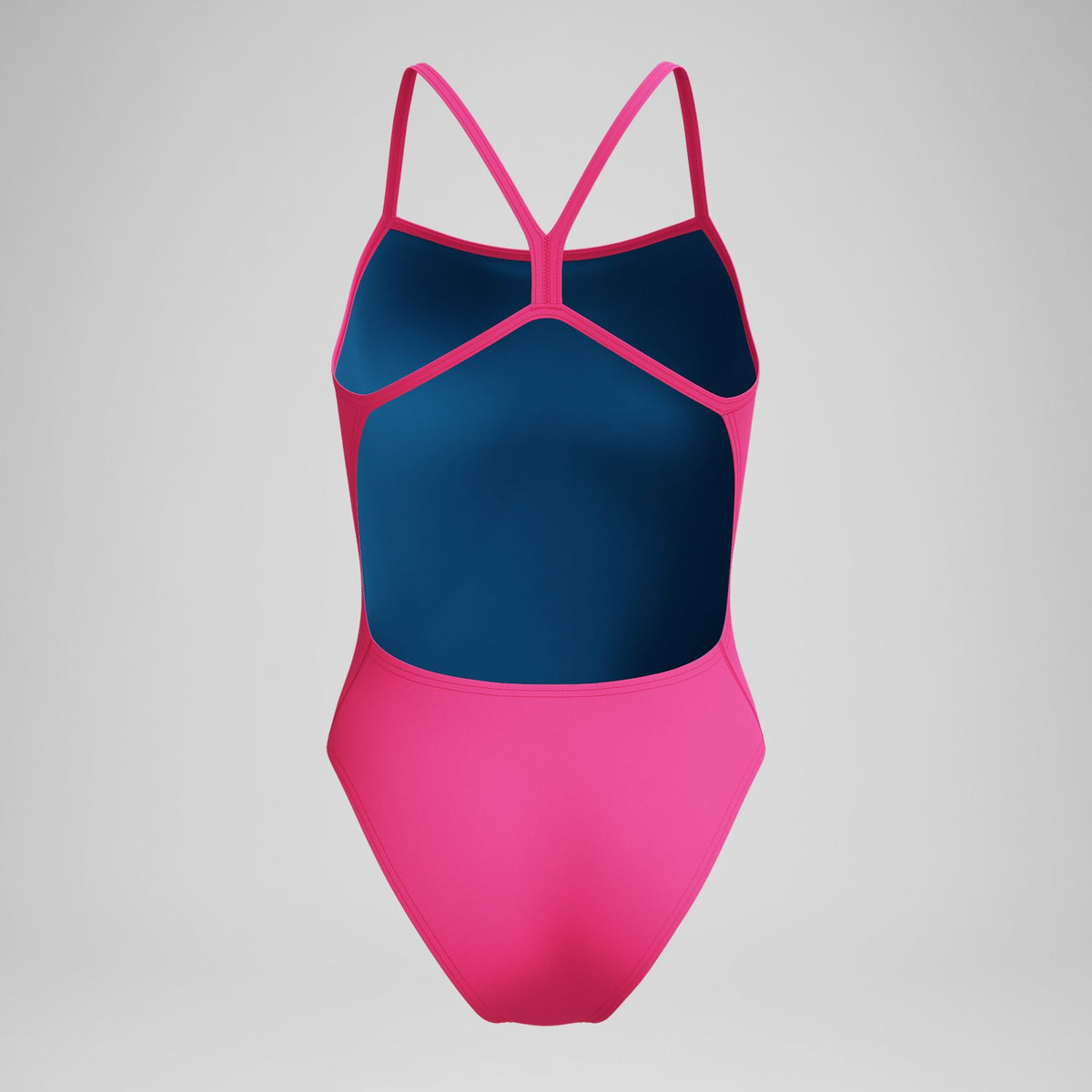 Speedo Club Training Solid V-Back 2.0 One Piece Pink