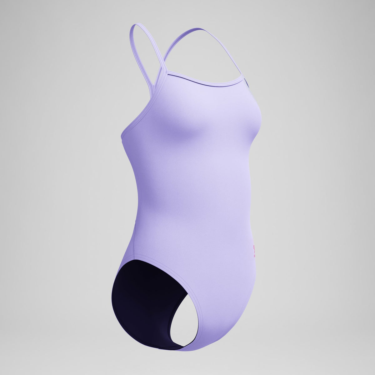 Speedo Club Training V-Back 2.0 Swimsuit Lavender