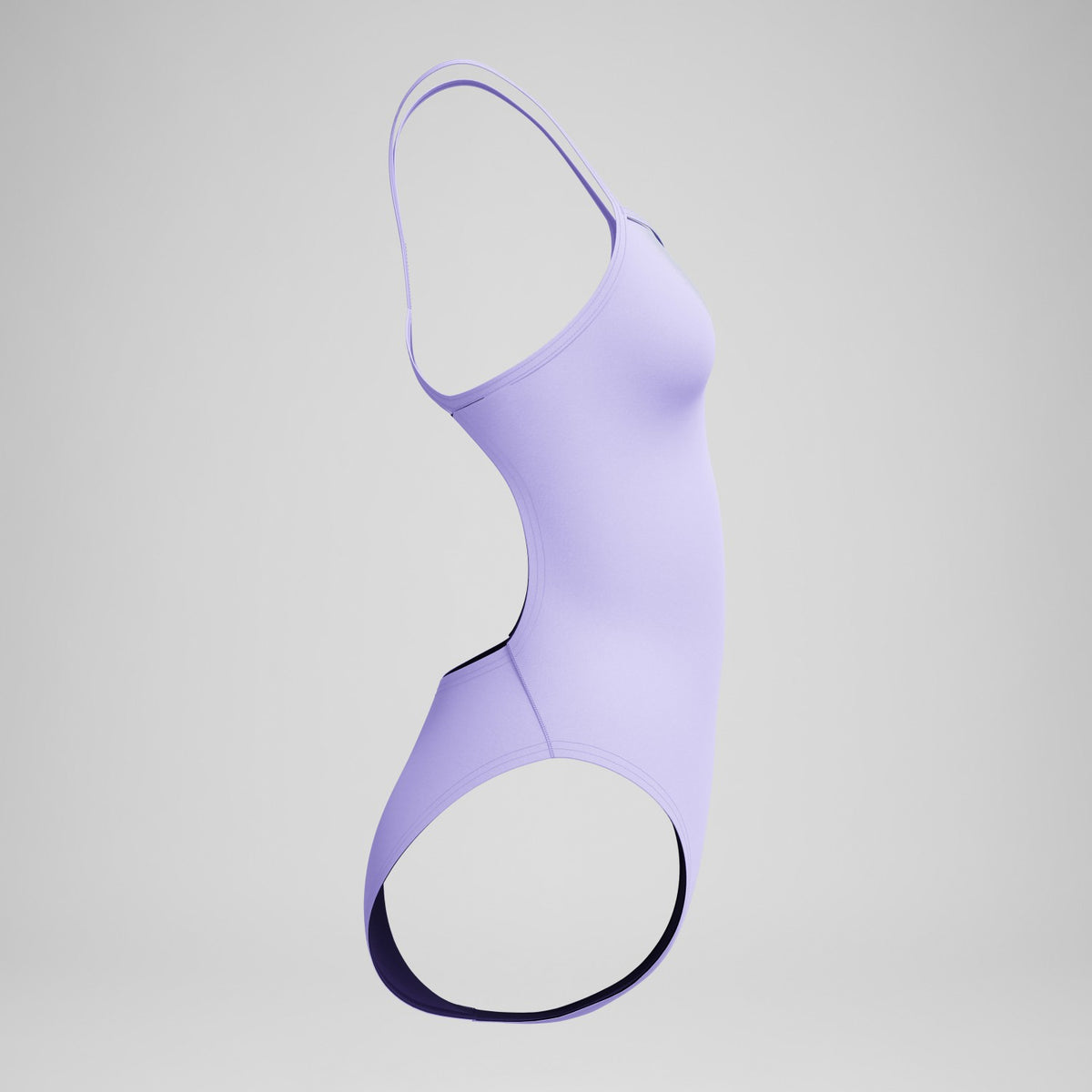 Speedo Club Training V-Back 2.0 Swimsuit Lavender