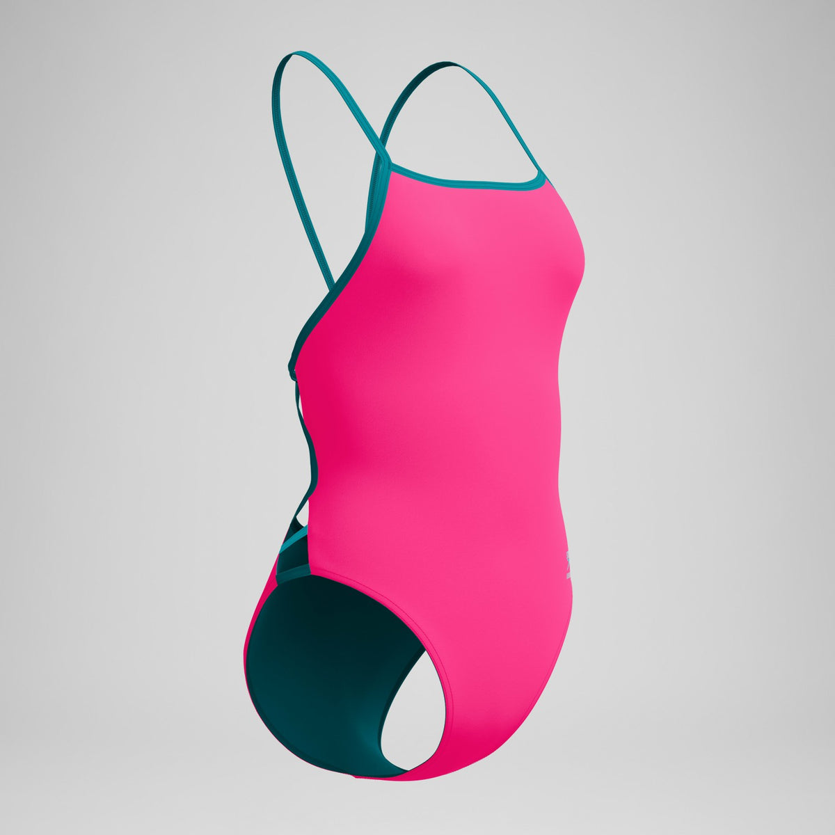 Speedo Club Training Tri Back Swimsuit Pink