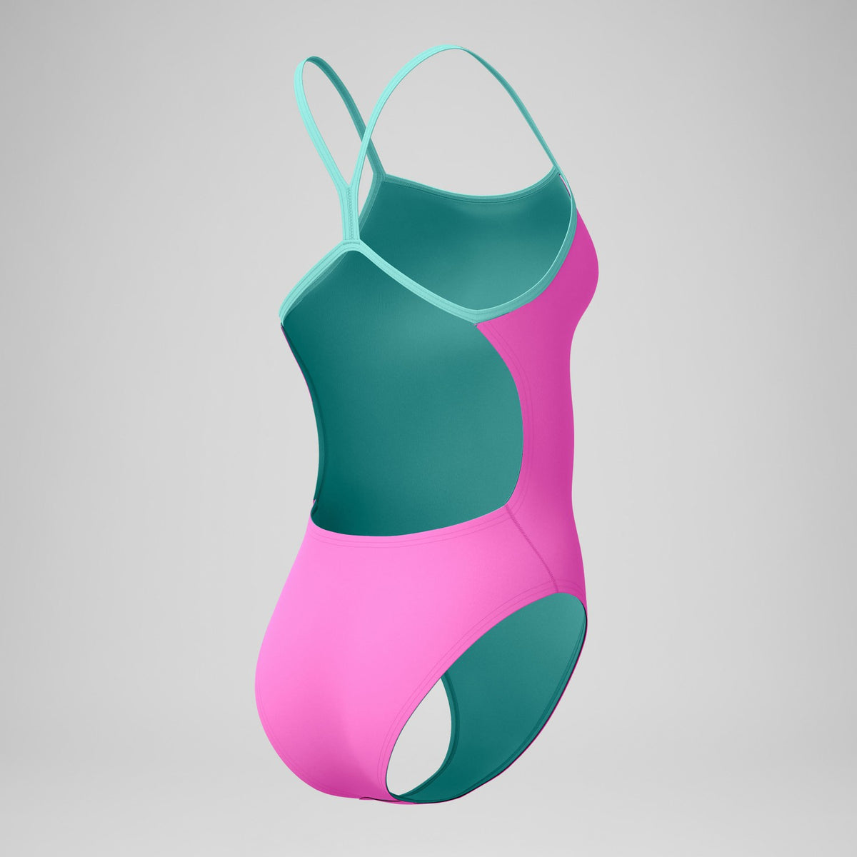 Speedo Club Training V-Back 2.0 One Piece Pink