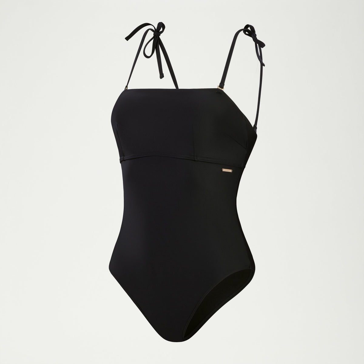 Speedo Shaping Bandeau Swimsuit Black