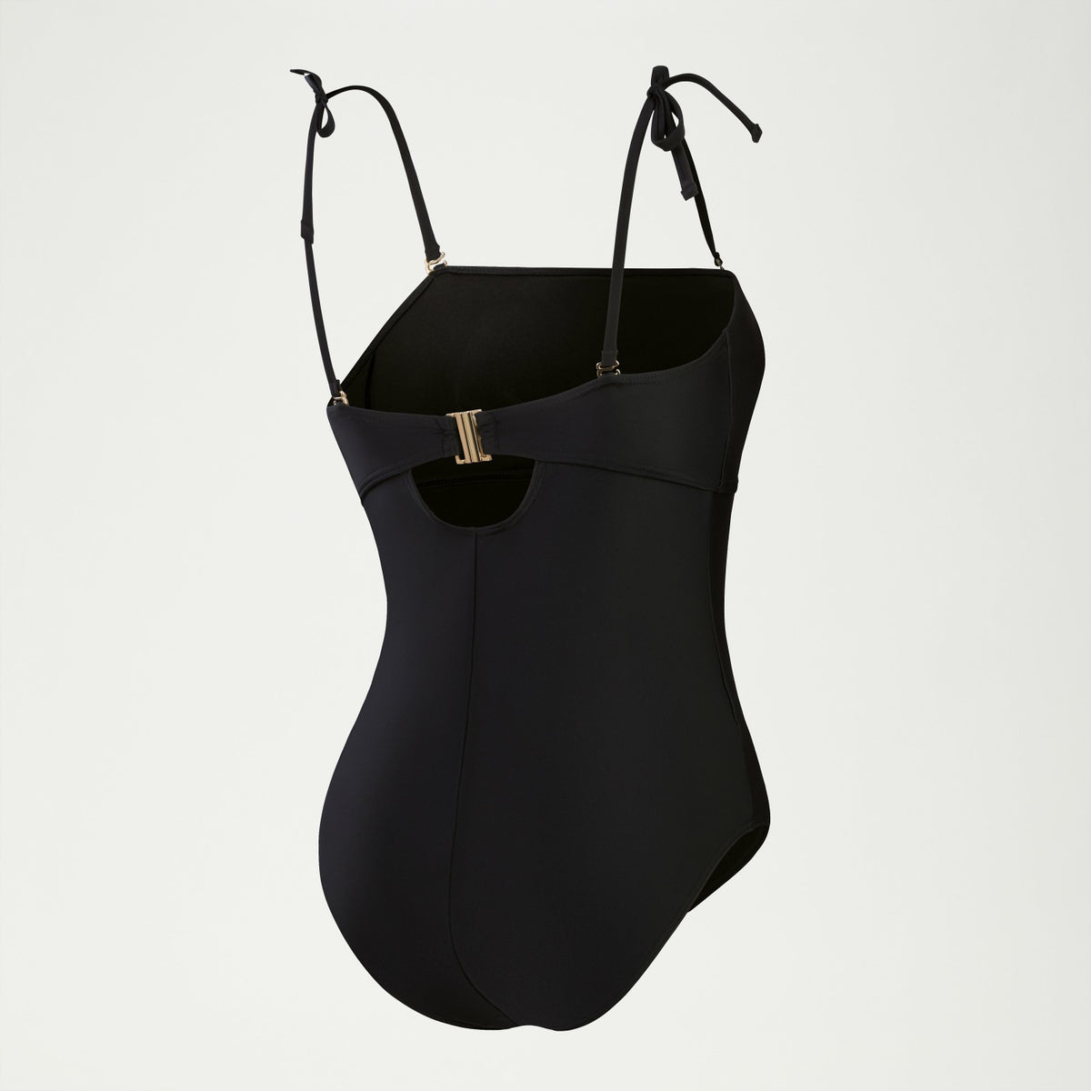 Speedo Shaping Bandeau Swimsuit Black