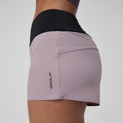 Speedo Lookout Solid Swim Shorts Mauve
