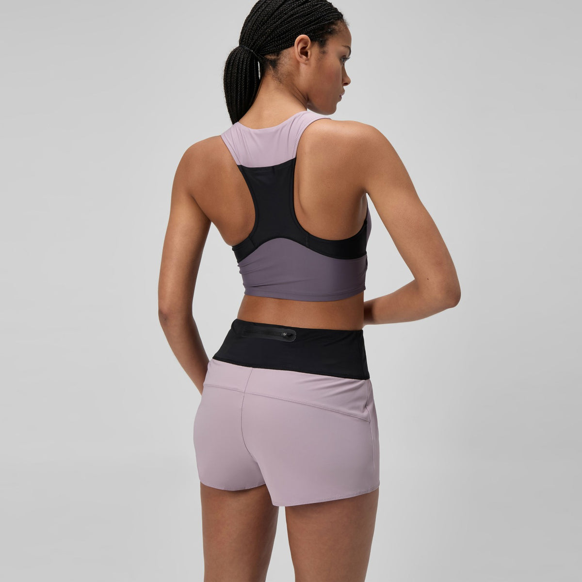 Speedo Lookout Solid Swim Shorts Mauve