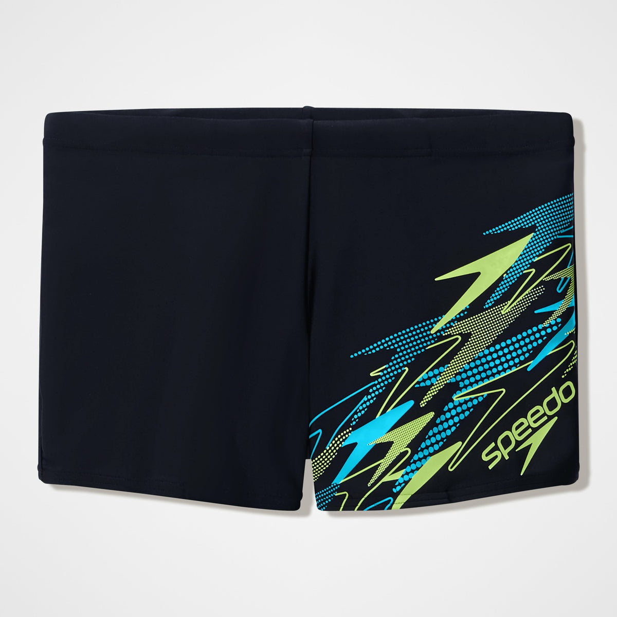 Speedo Logo Aquashorts Black/Green