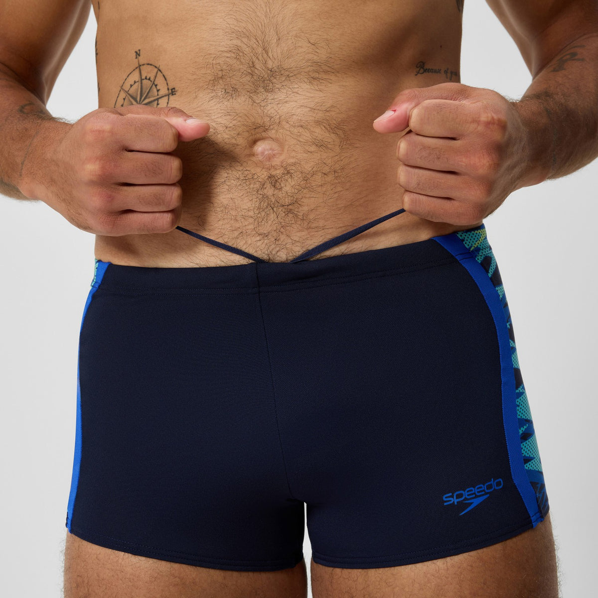 Speedo Hyperboom Splice Aquashorts Navy/Blue