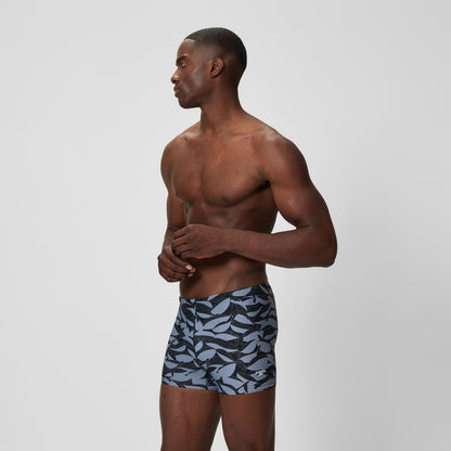 Speedo Beachstar Printed Aquashorts Black/Grey