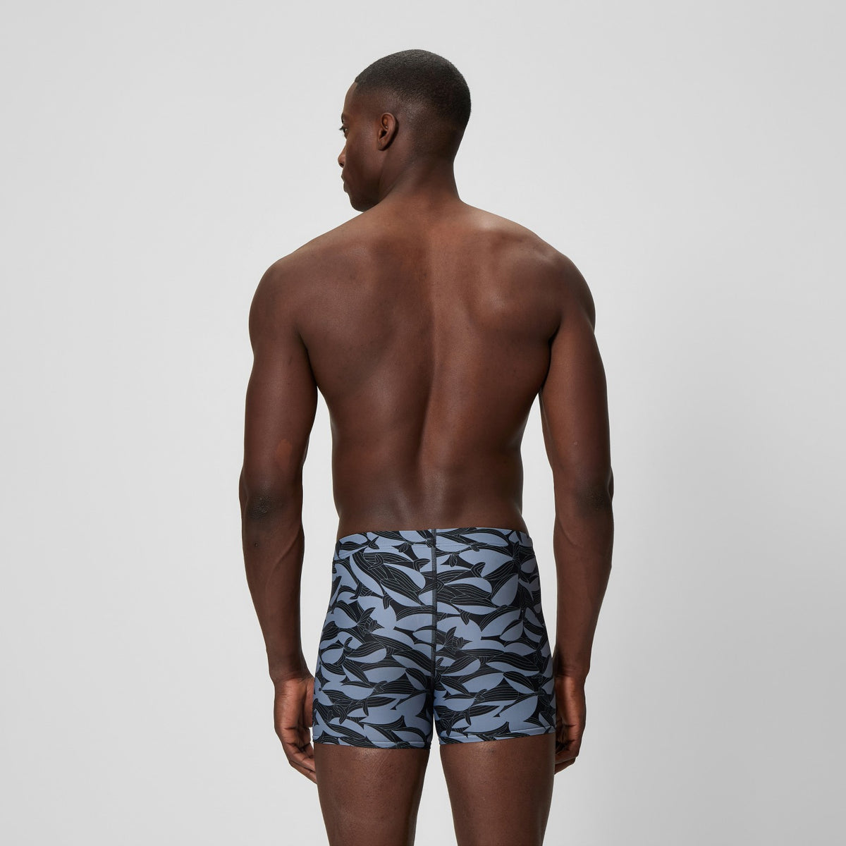 Speedo Beachstar Printed Aquashorts Black/Grey