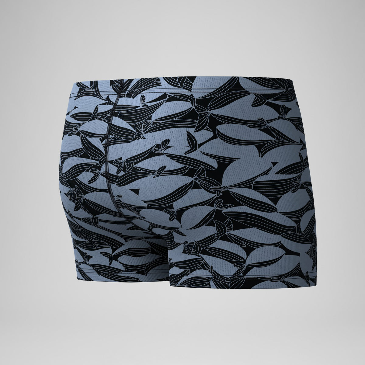 Speedo Beachstar Printed Aquashorts Black/Grey