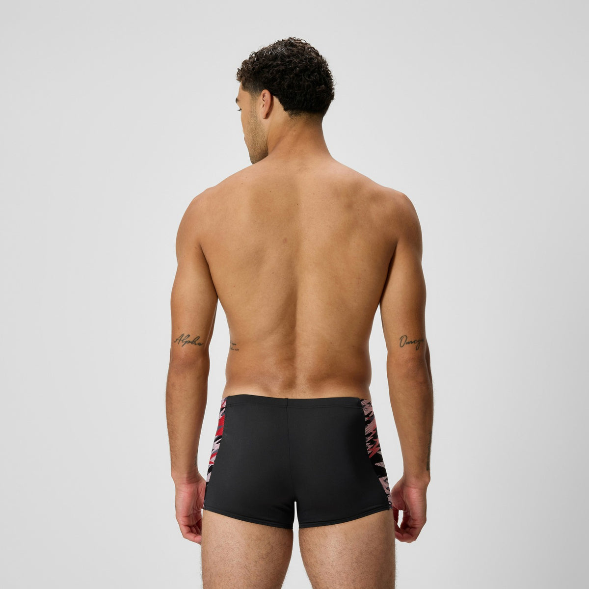 Speedo Hyperboom Splice Aquashorts Black/Red