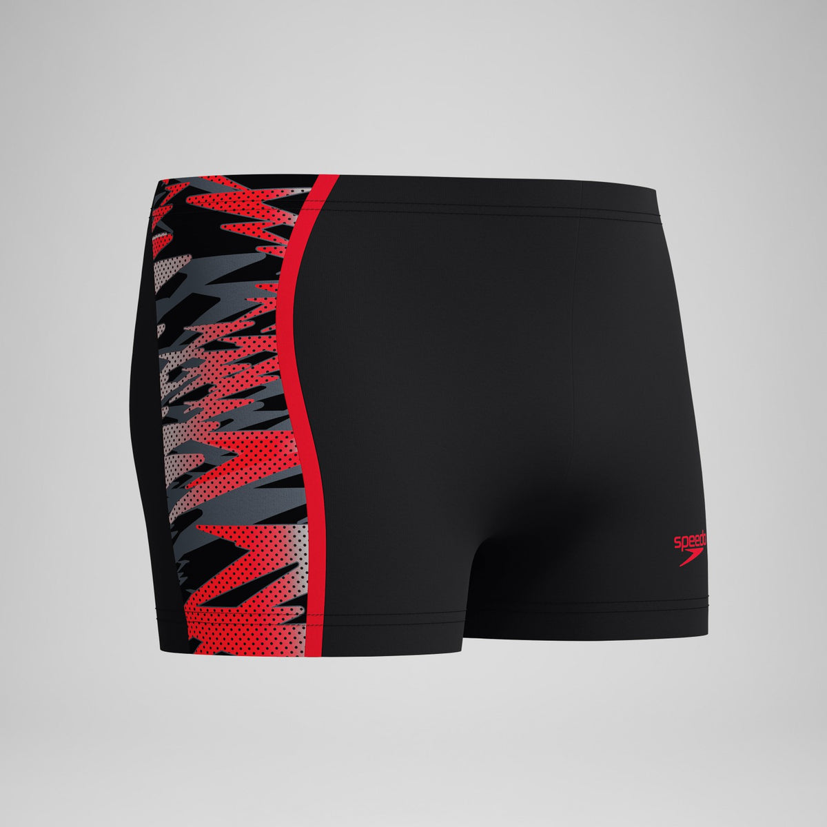 Speedo Hyperboom Splice Aquashorts Black/Red
