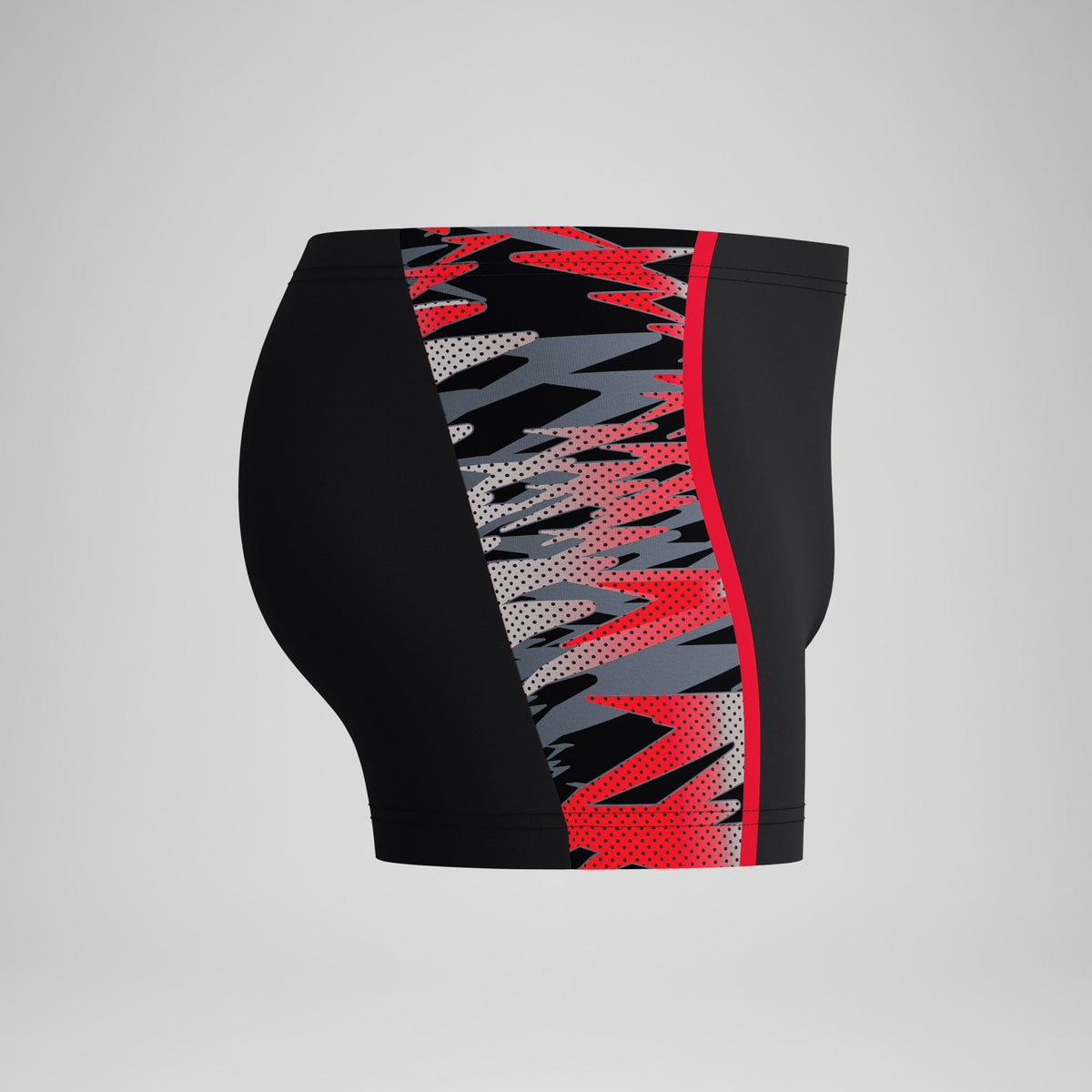 Speedo Hyperboom Splice Aquashorts Black/Red
