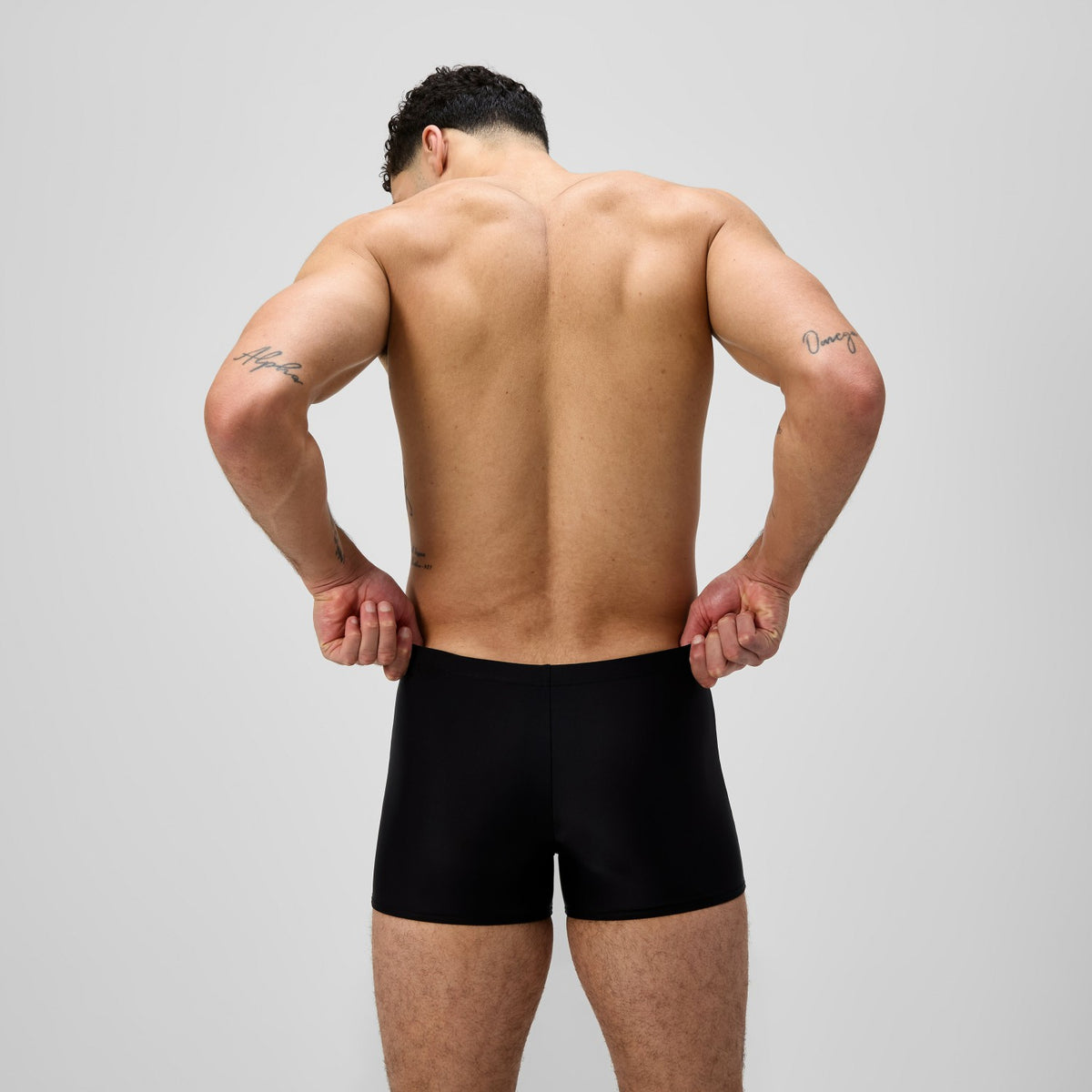 Speedo Medley Logo Aquashorts Black/Grey