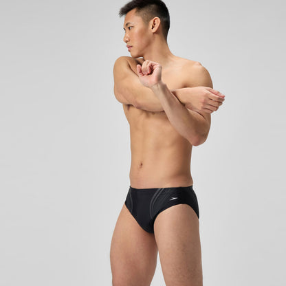 Speedo Printed V Class Movement Brief Black