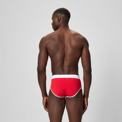 Speedo Jetstream Textured Brief Red