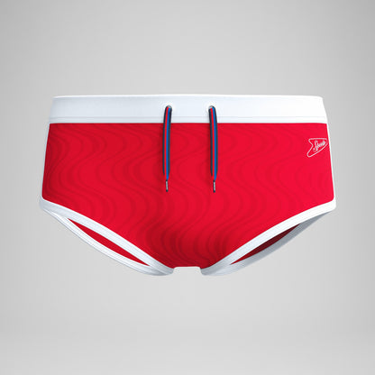 Speedo Jetstream Textured Brief Red
