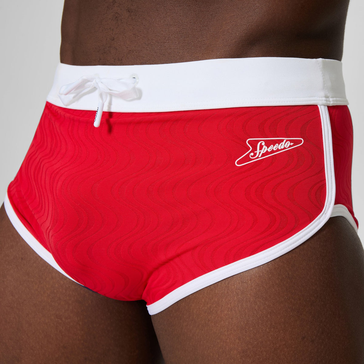 Speedo Jetstream Textured Brief Red