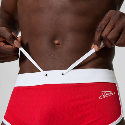 Speedo Jetstream Textured Brief Red