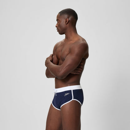 Speedo Jetstream Textured Brief Navy
