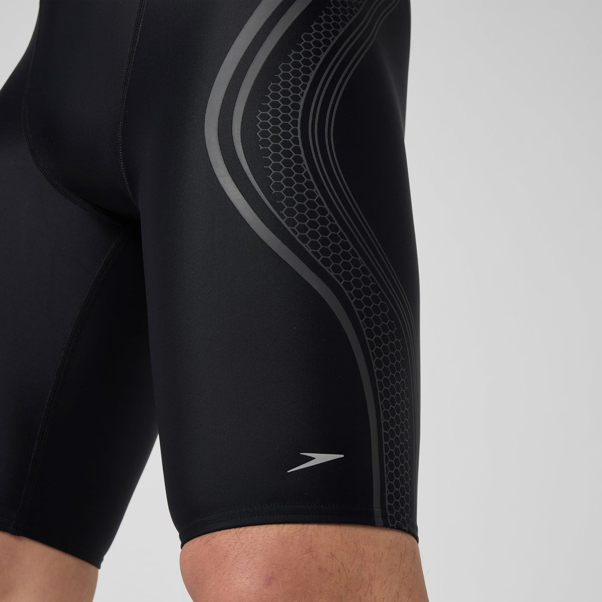 Speedo Printed V Class Movement Jammer Black