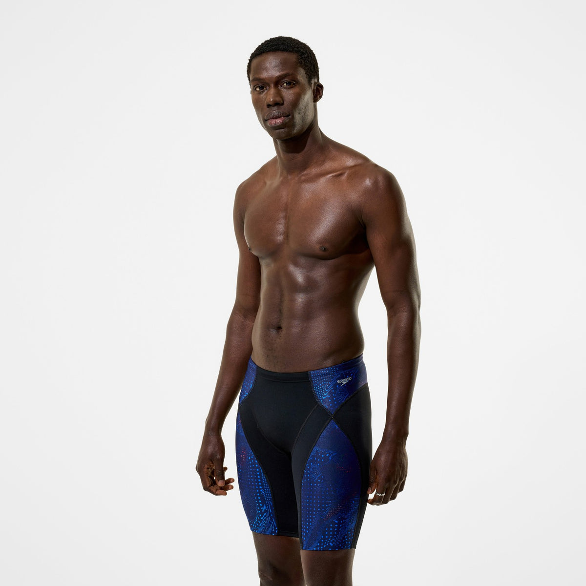Speedo Endurance+ MAX Compression Jammer Black/Blue