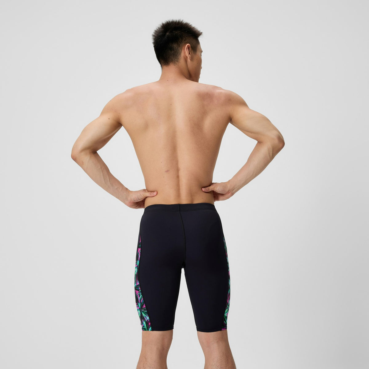Speedo Club Training Spliced Jammer Black/Green