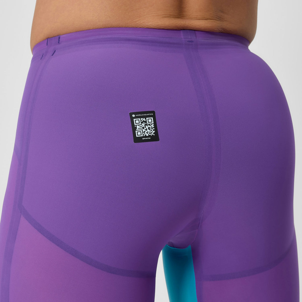 Speedo Fastskin LZR Pure Valor 2.0 High Waisted Jammer Purple/Blue