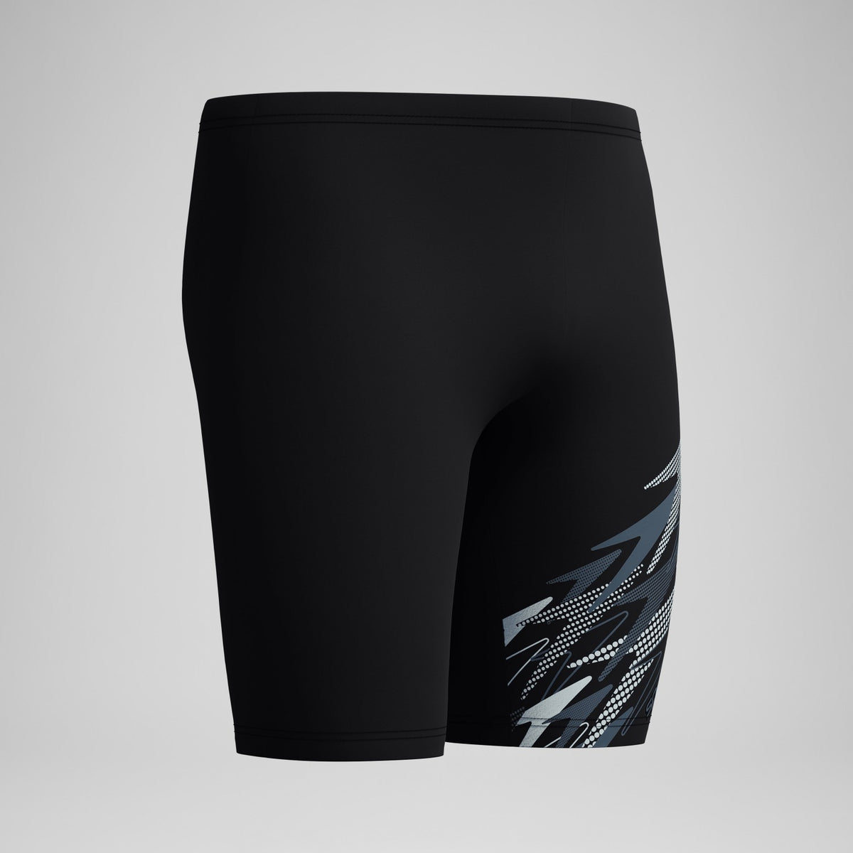 Speedo Medley Logo Jammer Grey/Black