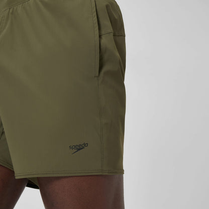 Speedo Lookout Solid Swim Shorts Green