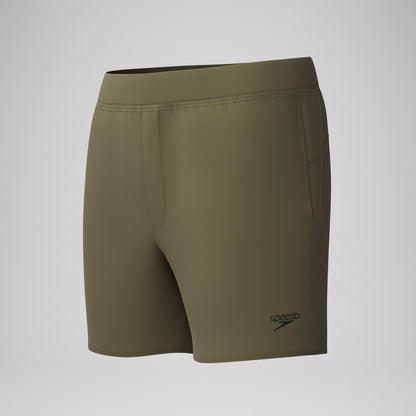 Speedo Lookout Solid Swim Shorts Green