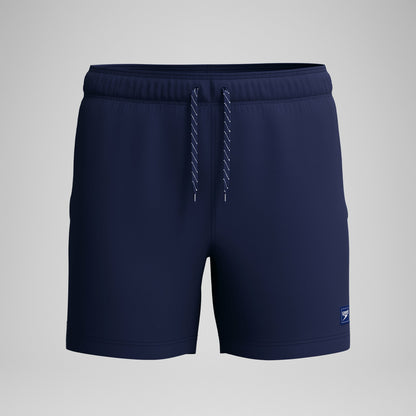 Speedo Classic Solid Redondo Edge Volley Swim Shorts Navy