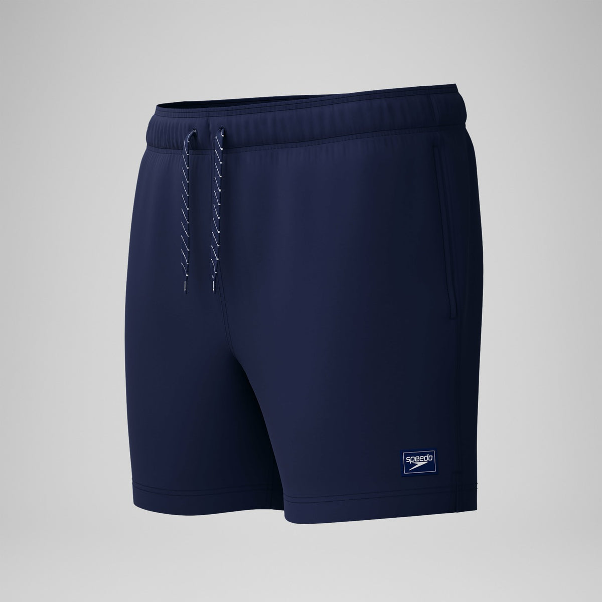 Speedo Classic Solid Redondo Edge Volley Swim Shorts Navy