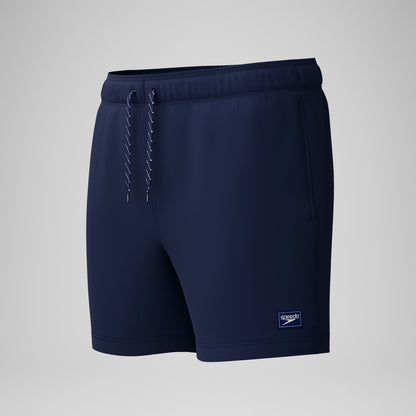 Speedo Classic Solid Redondo Edge Volley Swim Shorts Navy