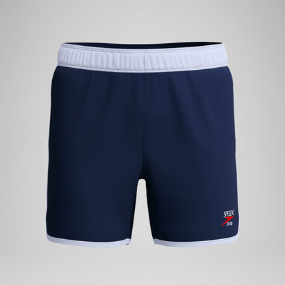 Speedo Jetstream Retro Logo Volley Swim Shorts Navy/White