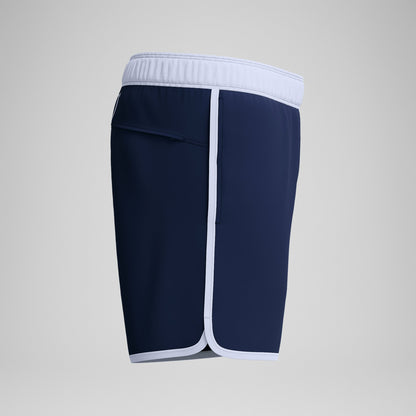 Speedo Jetstream Retro Logo Volley Swim Shorts Navy/White