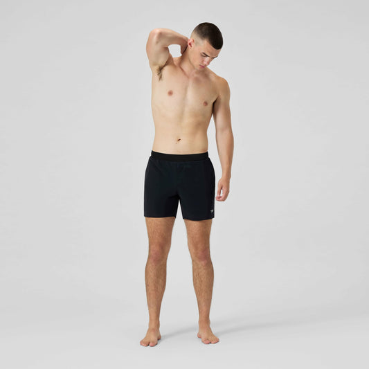 Speedo Lookout Solid Swim Shorts Black