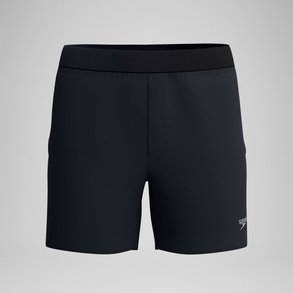 Speedo Lookout Solid Swim Shorts Black