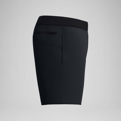 Speedo Lookout Solid Swim Shorts Black