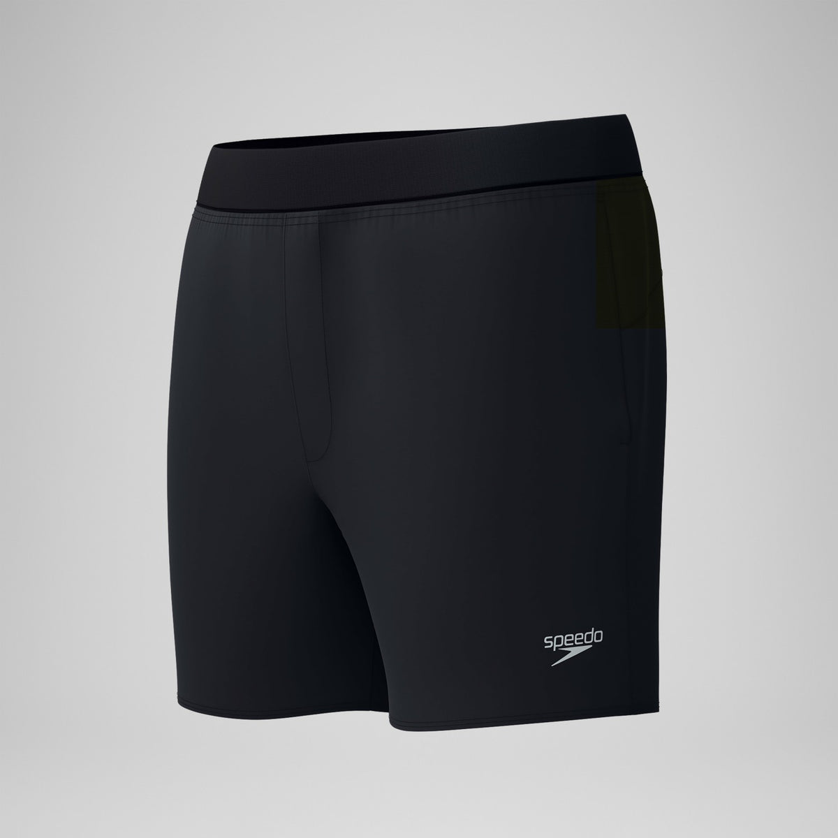Speedo Lookout Solid Swim Shorts Black