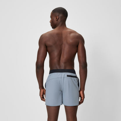 Speedo Lookout Solid Swim Shorts Grey