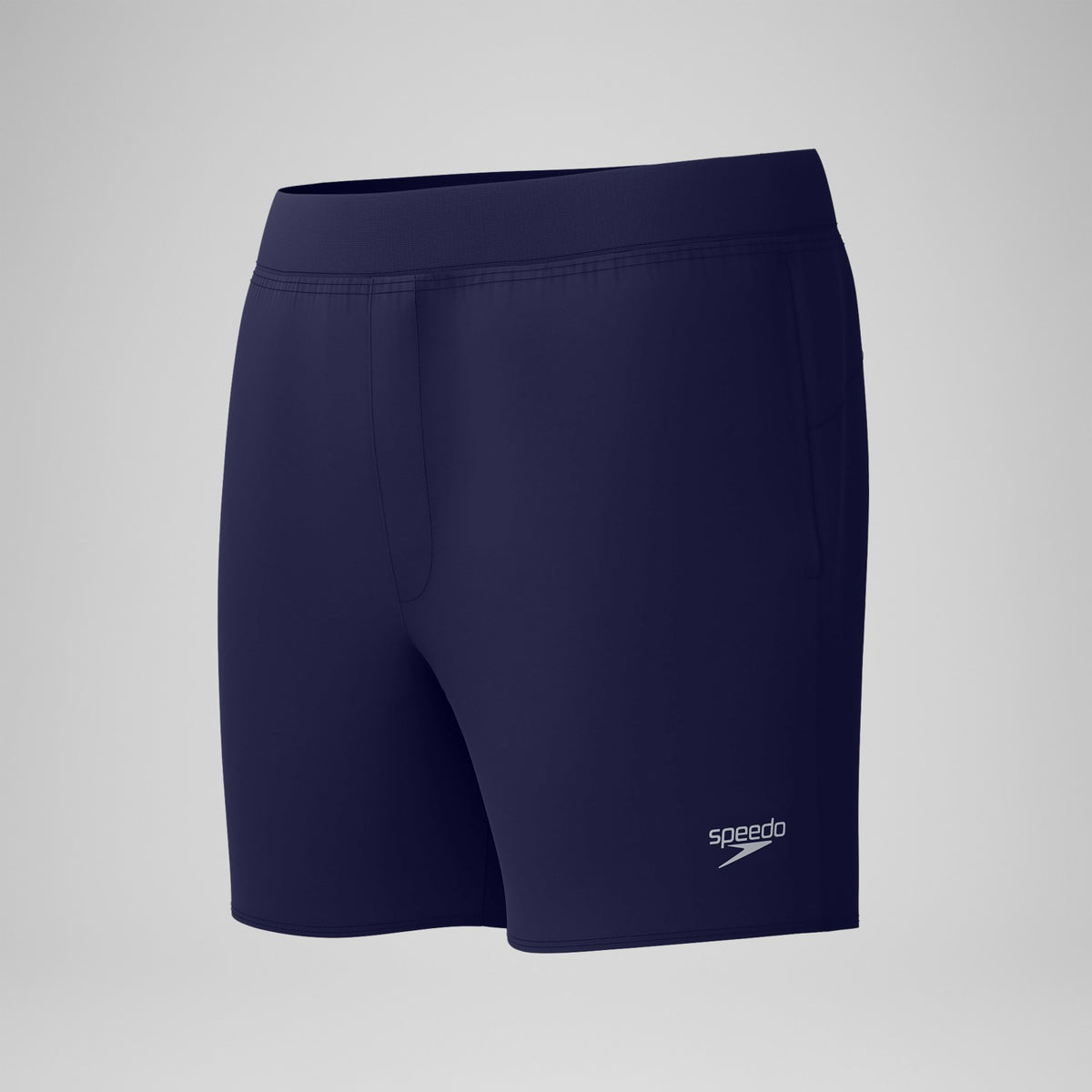 Speedo Lookout Solid Swim Shorts Navy