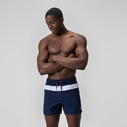 Speedo Jetstream Retro Volley Swim Shorts Navy/White